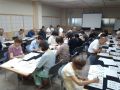上田で筆遊び