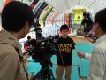 今日は地元ケーブルテレビの取材があり...
