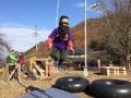 小布施スラックラインオリジナル防寒対...