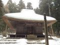 写真には写らないような小さな小さな雪...