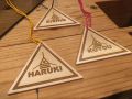 テントサイル長野スタッフ用ネームカー...