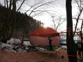 先日小布施町浄光寺テントサイルエリア...