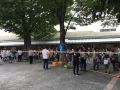 幼稚園でスラックライン