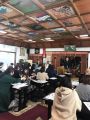 2月20日地元栗菓子屋さんが
社員研修に...